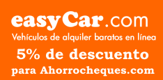 C&oacute;digo Descuento Easycar Alquiler de coches