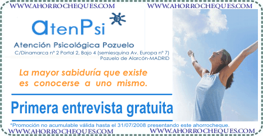 Atenci&oacute;n Psicol&oacute;gica Pozuelo Madrid Atenpsi Primera entrevista Gratuita