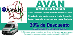 Cup&oacute;n Descuento Traslado de Enfermos Ambulancias Avan