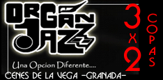 Flyer Descuento Granada Sala Conciertos Organ Jazz