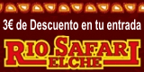 Cup&oacute;n Descuento Parque Zool&oacute;gico Alicante Rio Safari Elche