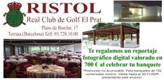 Ristol Real Club de Golf El Prat reportaje fotografico de regalo