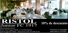 Ristol Junior descuento 10%
