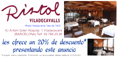 Ristol Viladecavalls 20% descuento
