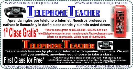 1&ordf; Clase Gratis TelephoneTeacher